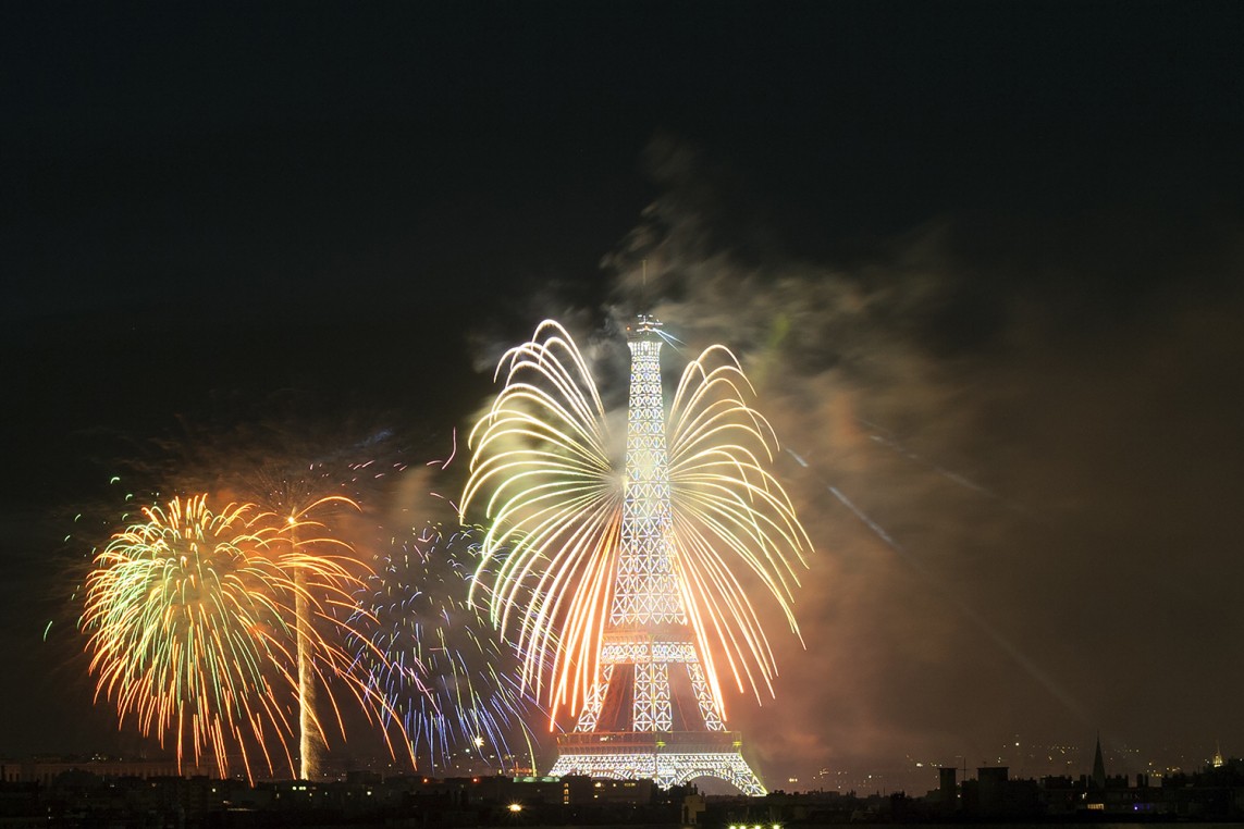 Diaporama Feu d'artifice du 14 juillet 2017